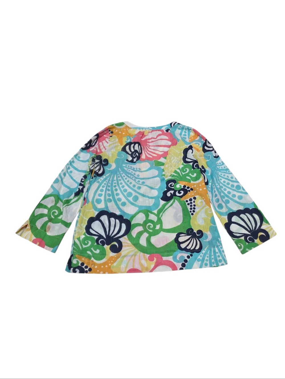 Lilly Pulitzer Thandie Tunic Top In Chiquita Bonita - Picture 4 of 9